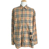 バーバリーロンドン BURBERRY LONDON ロゴチェック長袖シャツ 8017567 ベージュ コットン メンズ 長袖シャツ