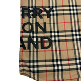 バーバリーロンドン BURBERRY LONDON ロゴチェック長袖シャツ 8017567 ベージュ コットン メンズ 長袖シャツ