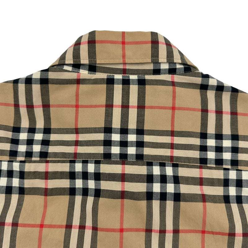 美品Burberry London バーバリーロンドン長袖シャツ 大きいサイズ バーバリーロンドン BURBERRY LONDON ロゴチェック長袖シャツ 8017567