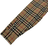バーバリーロンドン BURBERRY LONDON ロゴチェック長袖シャツ 8017567 ベージュ コットン メンズ 長袖シャツ