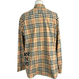 バーバリーロンドン BURBERRY LONDON ロゴチェック長袖シャツ 8017567 ベージュ コットン メンズ 長袖シャツ