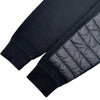 モンクレール MONCLER ラバーロゴスウェットシャツ ブラック コットン メンズ スウェット