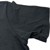 モンクレール MONCLER ラバーロゴ半袖Ｔシャツ ブラック コットン メンズ 半袖Ｔシャツ