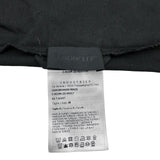 モンクレール MONCLER ラバーロゴ半袖Ｔシャツ ブラック コットン メンズ 半袖Ｔシャツ