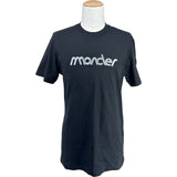モンクレール MONCLER ラバーロゴ半袖Ｔシャツ ブラック コットン メンズ 半袖Ｔシャツ