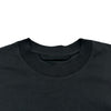 モンクレール MONCLER ラバーロゴ半袖Ｔシャツ ブラック コットン メンズ 半袖Ｔシャツ