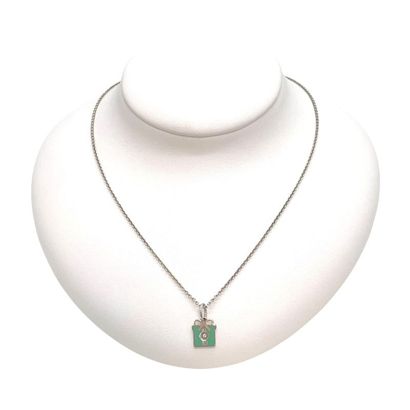ティファニー TIFFANY＆CO ブルーボックス 1PD ネックレス シルバー