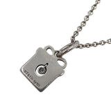ティファニー TIFFANY＆CO ブルーボックス １PD ネックレス シルバー×ブルー SV925 ジュエリー
