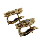 ヴァンクリーフ＆アーペル Van Cleef & Arpels ヴィンテージアルハンブラピアス オニキス ブラック・GD 750YG/OX オニキス ジュエリー