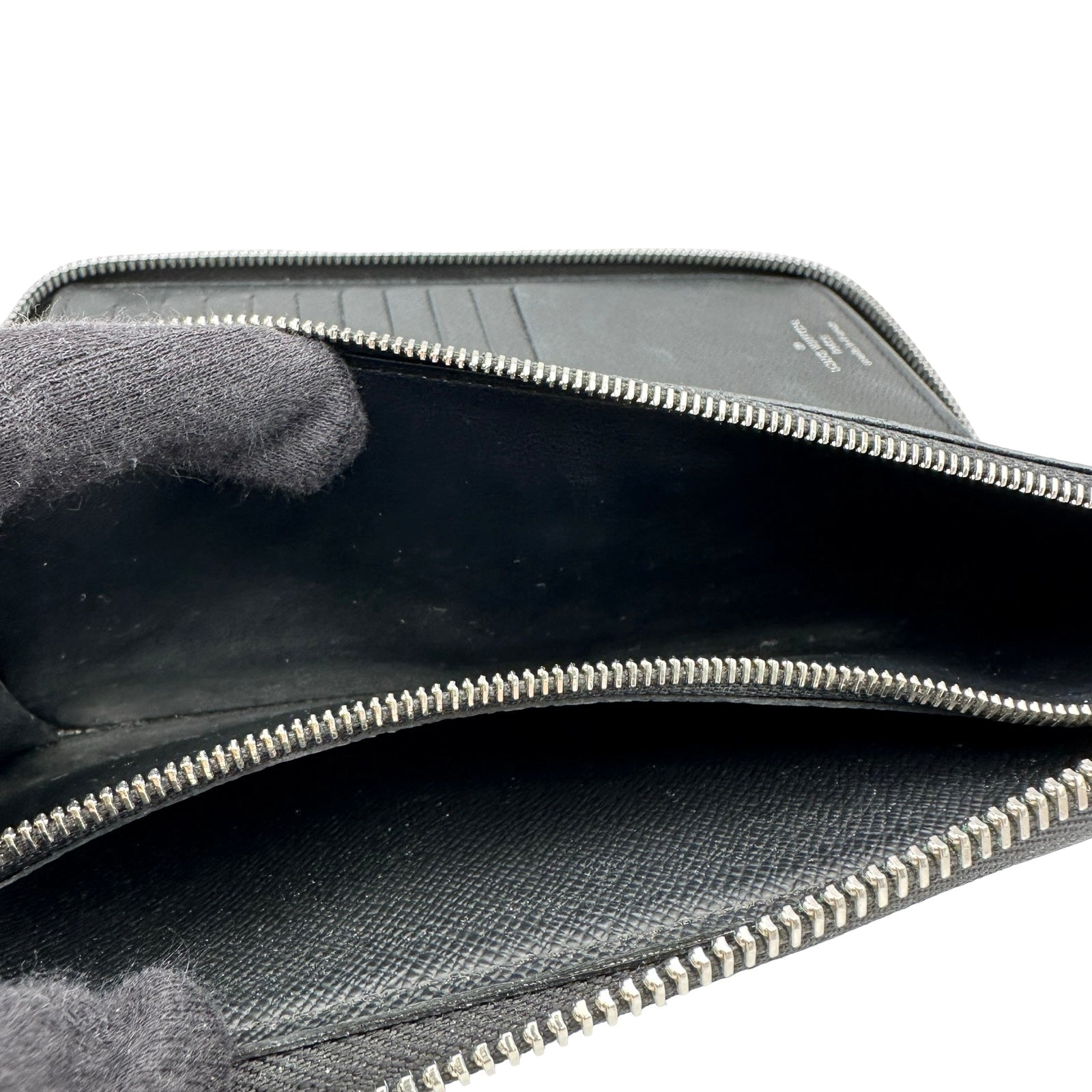 ルイ・ヴィトン LOUIS VUITTON ジッピーウォレットヴェルティカル N60395 ブラック グラフィット メンズ 長財布 ルイ・ヴィトン LOUIS VUITTON ジッピーウォレットヴェルティカル