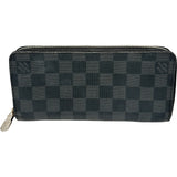 ルイ・ヴィトン LOUIS VUITTON ジッピーウォレットヴェルティカル N60395 ブラック グラフィット メンズ 長財布