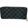 ルイ・ヴィトン LOUIS VUITTON ジッピーウォレットヴェルティカル N60395 ブラック グラフィット メンズ 長財布