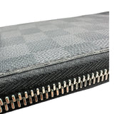 ルイ・ヴィトン LOUIS VUITTON ジッピーウォレットヴェルティカル N60395 ブラック グラフィット メンズ 長財布