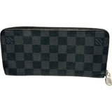 ルイ・ヴィトン LOUIS VUITTON ジッピーウォレットヴェルティカル N60395 ブラック グラフィット メンズ 長財布