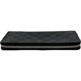 ルイ・ヴィトン LOUIS VUITTON ジッピーウォレットヴェルティカル N60395 ブラック グラフィット メンズ 長財布