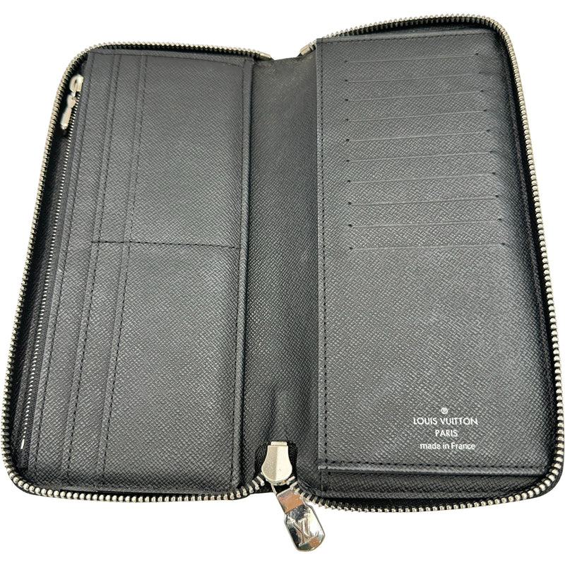 ルイ・ヴィトン LOUIS VUITTON ジッピーウォレットヴェルティカル N60395 ブラック グラフィット メンズ 長財布 ルイ・ヴィトン LOUIS VUITTON ジッピーウォレットヴェルティカル
