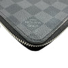 ルイ・ヴィトン LOUIS VUITTON ジッピーウォレットヴェルティカル N60395 ブラック グラフィット メンズ 長財布