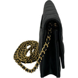 シャネル CHANEL マトラッセチェーンウォレット AP0250 ブラック ゴールド金具 キャビアスキン レディース ショルダーバッグ