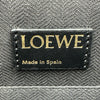ロエベ LOEWE リピートアナグラムクラッチバッグ ブラック ゴールド金具 レザー メンズ セカンドバッグ