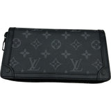 ルイ・ヴィトン LOUIS VUITTON トランクジッピーウォレット M80558 ブラック エクリプス メンズ 長財布