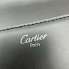 カルティエ Cartier パシャラインクラッチバッグ ブラック シルバー金具 カーフ メンズ クラッチバッグ