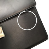 カルティエ Cartier パシャラインクラッチバッグ ブラック シルバー金具 カーフ メンズ クラッチバッグ
