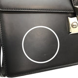 カルティエ Cartier パシャラインクラッチバッグ ブラック シルバー金具 カーフ メンズ クラッチバッグ