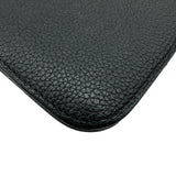 エルメス HERMES ドゴンGM D刻印 ブラック シルバー金具 トゴ メンズ 長財布