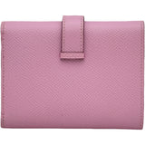 エルメス HERMES べアンコンビネ U刻印 モーヴシルベストル シルバー金具 エプソン レディース 二つ折り財布