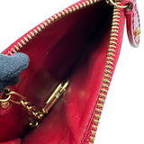 ルイ・ヴィトン LOUIS VUITTON ポシェットクレNM M91977 ポムダムール ヴェルニ レディース コインケース