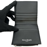 メゾン マルジェラ Maison Margiela 二つ折り財布 S35UI0438 ブラック レザー レディース 二つ折り財布