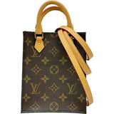 ルイ・ヴィトン LOUIS VUITTON プティットサックプラ M69442 ブラウン モノグラムキャンバス レディース ショルダーバッグ