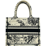 クリスチャン・ディオール Christian Dior ブックトートスモール M1265ZRHZ アイボリー系 キャンバス レディース トートバッグ
