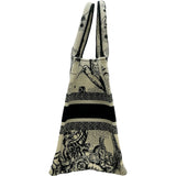 クリスチャン・ディオール Christian Dior ブックトートスモール M1265ZRHZ アイボリー系 キャンバス レディース トートバッグ