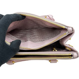 プラダ PRADA ガレリア スモール ハンドバッグ 1BA896 ピンク ゴールド金具 サフィアーノレザー レディース ハンドバッグ