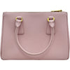 プラダ PRADA ガレリア スモール ハンドバッグ 1BA896 ピンク ゴールド金具 サフィアーノレザー レディース ハンドバッグ