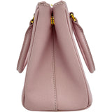 プラダ PRADA ガレリア スモール ハンドバッグ 1BA896 ピンク ゴールド金具 サフィアーノレザー レディース ハンドバッグ