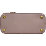 プラダ PRADA ガレリア スモール ハンドバッグ 1BA896 ピンク ゴールド金具 サフィアーノレザー レディース ハンドバッグ