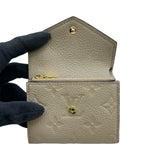 ルイ・ヴィトン LOUIS VUITTON ポルトフォイユ･ゾエ M69800 トゥルトレール モノグラム・アンプラント レディース 三つ折り財布
