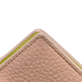 ルイ・ヴィトン LOUIS VUITTON ヴェルティカル ウォレット コンパクト M82144 ピンク トリヨンレザー レディース 二つ折り財布