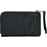 ルイ・ヴィトン LOUIS VUITTON ポルトカルト・レクトヴェルソ M69421 ブラック モノグラム・アンプラント レディース カードケース