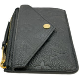 ルイ・ヴィトン LOUIS VUITTON ポルトカルト・レクトヴェルソ M69421 ブラック モノグラム・アンプラント レディース カードケース