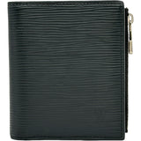ルイ・ヴィトン LOUIS VUITTON ポルトフォイユ・スマート M64007 ブラック エピレザー メンズ 二つ折り財布