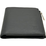 ルイ・ヴィトン LOUIS VUITTON ポルトフォイユ・スマート M64007 ブラック エピレザー メンズ 二つ折り財布