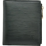 ルイ・ヴィトン LOUIS VUITTON ポルトフォイユ・スマート M64007 ブラック エピレザー メンズ 二つ折り財布