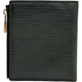 ルイ・ヴィトン LOUIS VUITTON ポルトフォイユ・スマート M64007 ブラック エピレザー メンズ 二つ折り財布