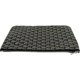 ゴヤール GOYARD セナMM ブラック シルバー金具 ゴヤールディン・キャンバス メンズ クラッチバッグ