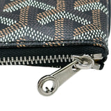 ゴヤール GOYARD セナMM ブラック シルバー金具 ゴヤールディン・キャンバス メンズ クラッチバッグ