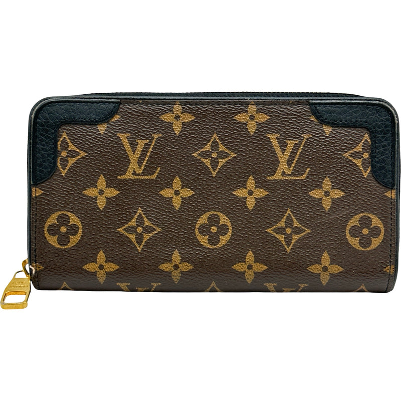 ルイヴィトン　モノグラム　ジッピーウォレット レティーロ 財布 ルイ・ヴィトン LOUIS VUITTON ジッピーウォレット・レティーロ M61855