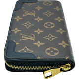 ルイ・ヴィトン LOUIS VUITTON ジッピーウォレット・レティーロ M61855 ブラウン モノグラムキャンバス メンズ 長財布
